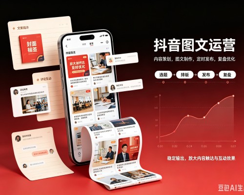 霞山抖音图文代运营服务